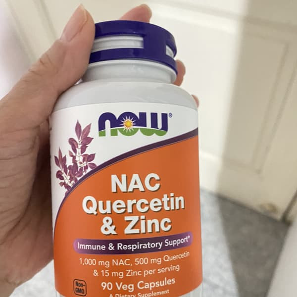 ان ای سی + کوئرستین + زینک – تقویت ایمنی و سلامت تنفسی | ۹۰ عدد کپسول گیاهی