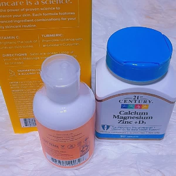 مکمل کلسیم منیزیم زینک + ویتامین D3 اترکیب سه ماده معدنی حیاتی برای سلامت استخوان، عضله و ایمنی بدن | ۹۰ عدد قرص