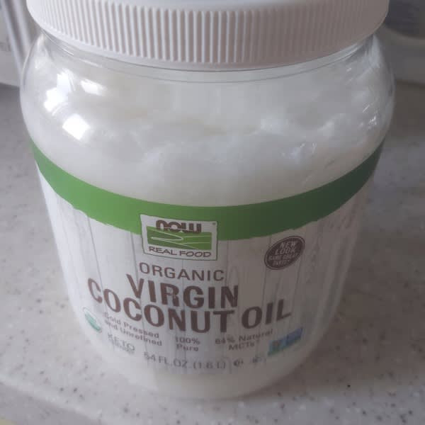 روغن نارگیل ارگانیک ناو فودز /روغن نارگیل خالص و پرس سرد | سرشار از MCT طبیعی | مناسب برای رژیم کتو | ۳۵۵ میلیلیتر