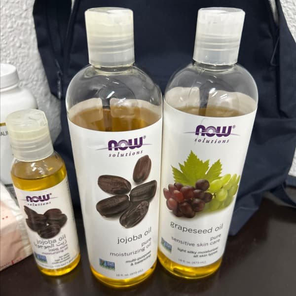 روغن جوجوبا خالص ناو /روغن ۱۰۰٪ طبیعی برای پوست، مو و بدن | مرطوبکننده، ترمیمکننده و ضدالتهاب | ۱۱۸ میلیلیتر