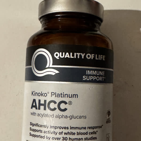 AHCC پلاتینیوم کوالیتی آف لایف – تقویت ایمنی سلولی و دفاع طبیعی بدن (۶۰ عدد)