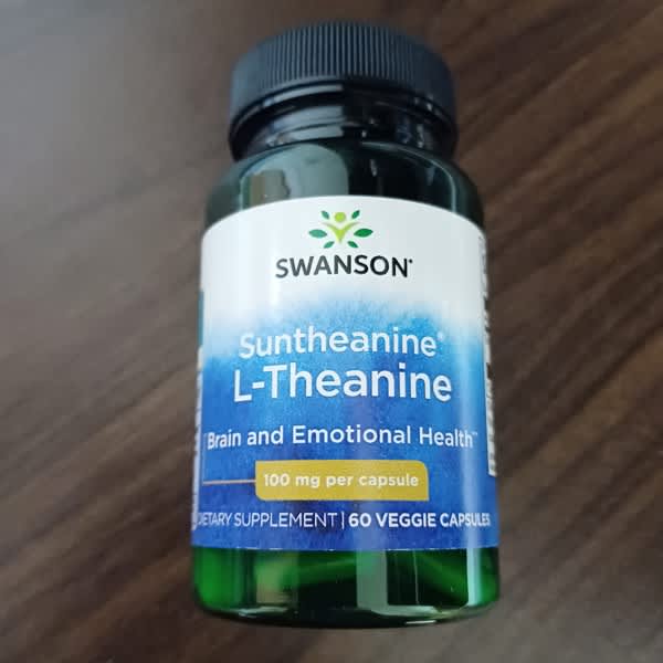 ال-تیانین Suntheanine۱۰۰ میلیگرم سوانسون – آرامش ذهن و تعادل احساسی (۶۰ عدد)