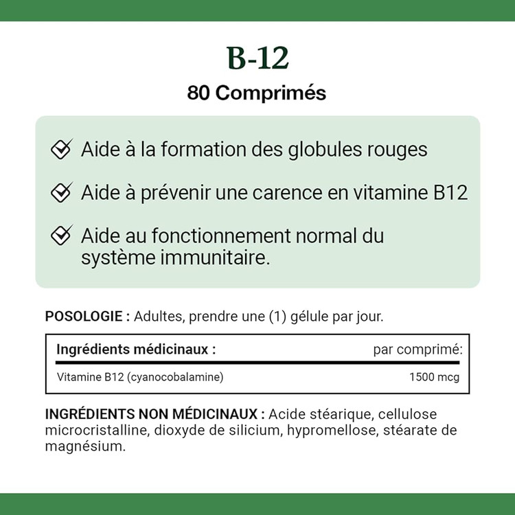 ویتامین B12 نیچرز باونتی ۱۵۰۰ میکروگرم – افزایش انرژی و تمرکز_ 80عددی