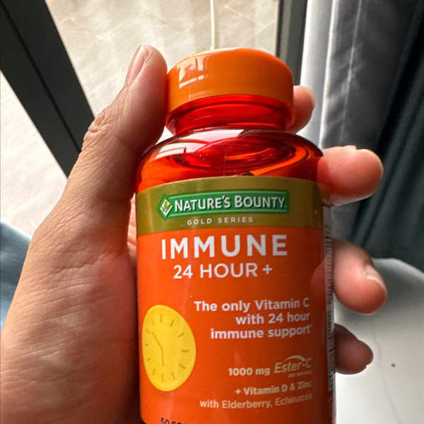 نِیچِرز بونتی ایمیون ۲۴ ساعته +زینک+ویتامین د1000میلی گرم_ تقویت سیستم ایمنی_50عددی