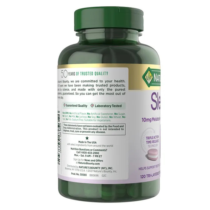 نِیچِرز بونتی اسلیپ ۳ – مکمل خواب عمیق و آرام_ 120عددی