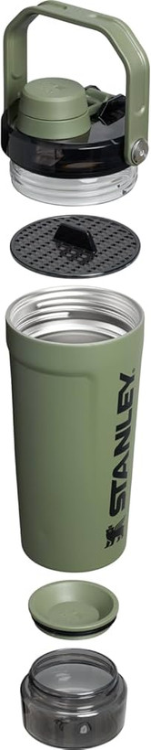 شیکر استنلی مدل Activate – رنگ سبز ارتشی (Matte Army Green)
