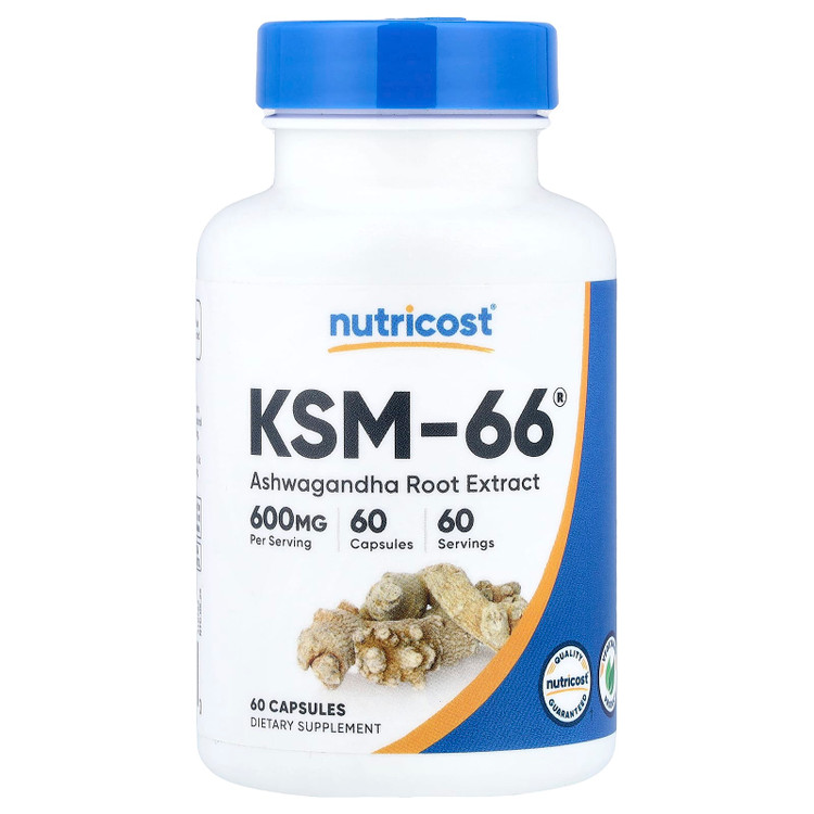 ریشه آشواگاندا 600میلی گرم ناتریکاست( KSM66)_ 60عددی