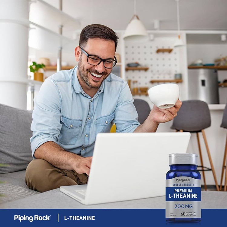 ال تیانین 200 میلی گرم پایپینگ راک – 60عددی