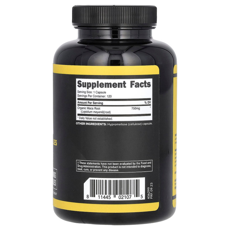 تقویت انرژی و هورمونها | ۱۲۰ عدد| ریشه ماکا 750mg پرایمـافورس