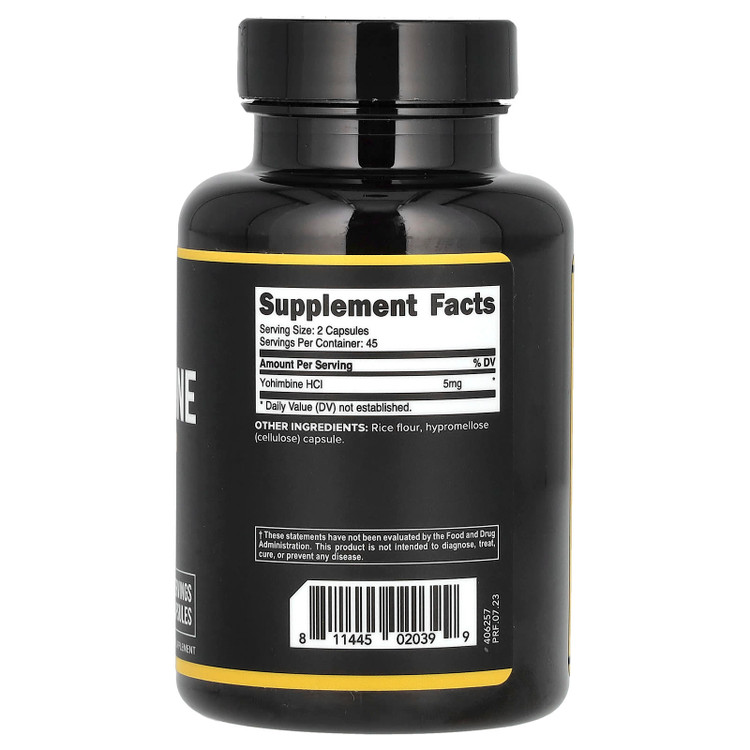 یوهیمبین پرایمـافورس 2.5mg چربیسوزی ناحیهای + افزایش انرژی | ۹۰ کپسول