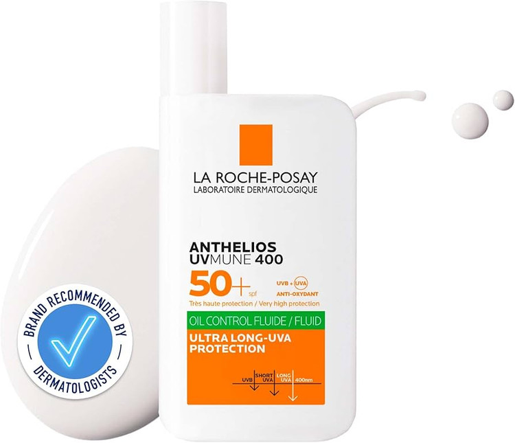 ضدآفتاب 50میل لاروش پوزای آنتلیوس یووی میون 400کنترل چربی SPF50