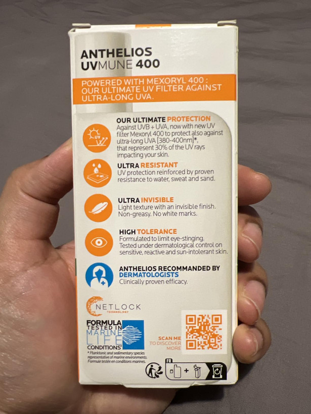 ضدآفتاب 50میل لاروش پوزای آنتلیوس یووی میون 400کنترل چربی SPF50
