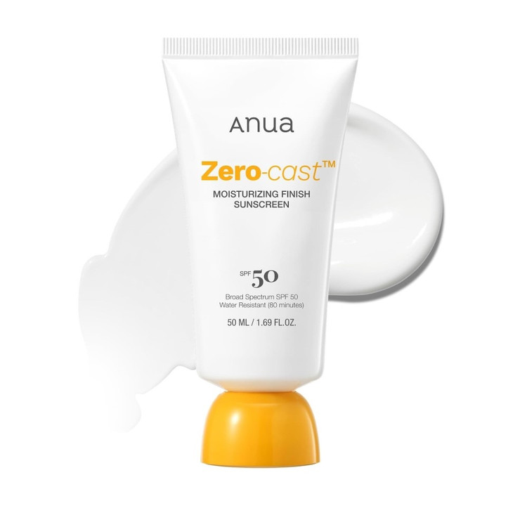 کرم ضد آفتاب 50میل آنوا زرو کست با SPF50
