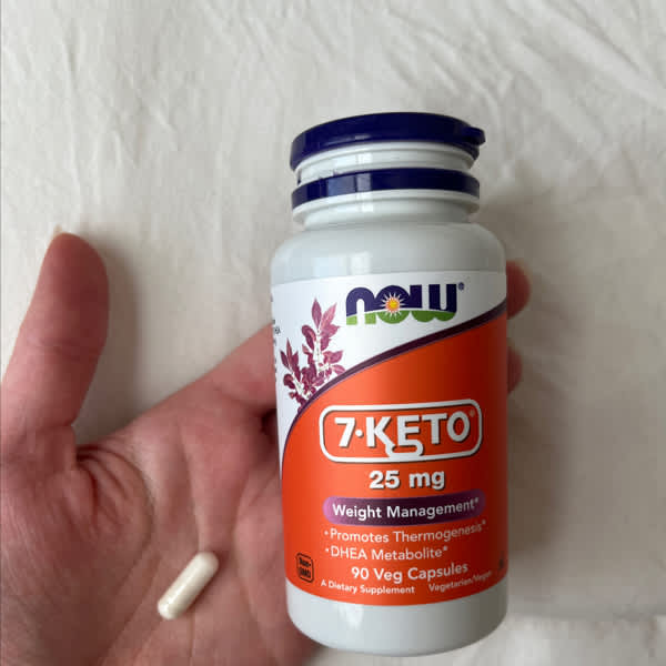 مکمل 7-Keto ناو فودز ۲۵ میلیگرم – چربیسوزی و افزایش متابولیسم | ۹۰ کپسول