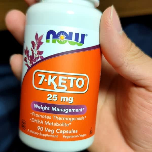 مکمل 7-Keto ناو فودز ۲۵ میلیگرم – چربیسوزی و افزایش متابولیسم | ۹۰ کپسول