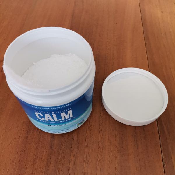 پودر منیزیم + کلسیم CALM بدون طعم – ۲۲۷ گرمی