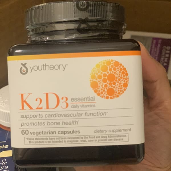 یوتئوری K2 + D3 | ۶۰ کپسول گیاهی
