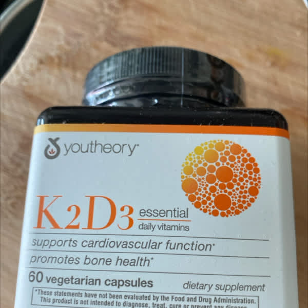 یوتئوری K2 + D3 | ۶۰ کپسول گیاهی