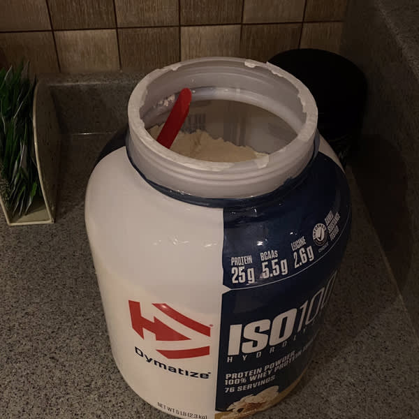 وی ایزوله هیدرولیزه دایماتیز ISO100 – طعم وانیل – 2.3 کیلوگرم