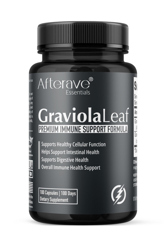 کپسول گراویولا Graviola Leaf افترایو 100 عددی تقویت سیستم ایمنی و سلامت گوارش