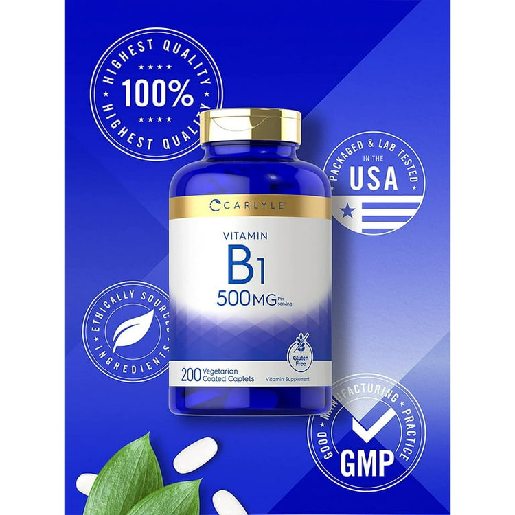 ویتامین B1 (تیامین) 500 میلیگرم کارلایل